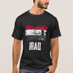 Irak Fahne Trikot irakische Fußballmannschaft Irak T-Shirt