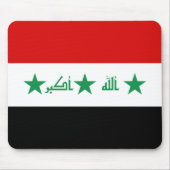Irak Flag Mousepad (Vorne)
