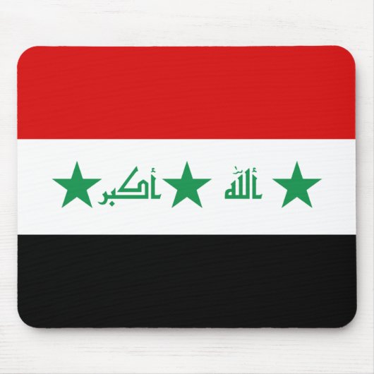 Irak Flag Mousepad (Vorne)