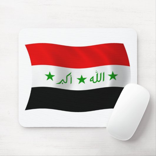 Irak Flag Mousepad (Mit Mouse)