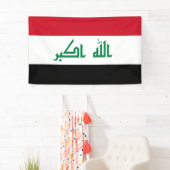 Irak-Flagge Banner (Insitu)