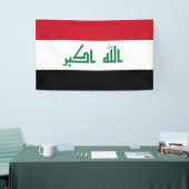 Irak-Flagge Banner (Messeveranstaltung)