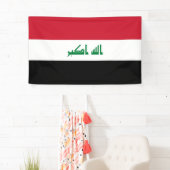 Irak-Flagge Banner (Insitu)