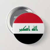 Irak-Flagge Button (Vorne & Hinten)