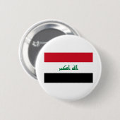 Irak-Flagge Button (Vorne & Hinten)