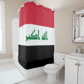 Irak-Flagge Duschvorhang (Beispiel)