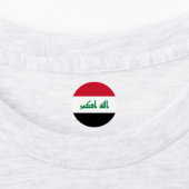 Irak-Flagge Etiketten (Befestigt)