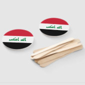 Irak-Flagge Fächer (Non-assembled)