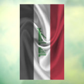 Irak-Flagge Fensteraufkleber (Blatt 3)