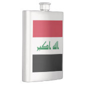 Irak-Flagge Flachmann (Rechts)