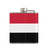 Irak-Flagge Flachmann (Rückseite)