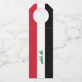 Irak-Flagge Flaschenanhänger (Rückseite)