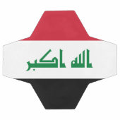 Irak-Flagge Fußball (Flach)