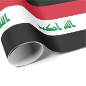 Irak-Flagge Geschenkpapier (Rolleneckpunkt)