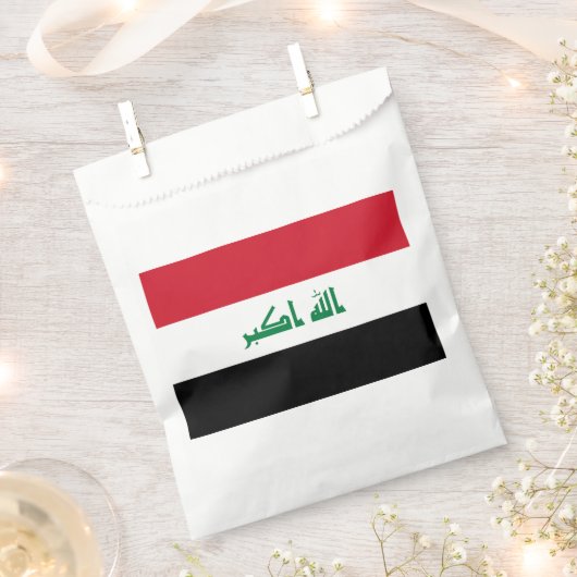 Irak-Flagge Geschenktütchen (Ausgeschnitten)