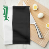 Irak-Flagge Geschirrtuch (Viertel Falte)