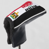 Irak-Flagge Gorgetic Patriotic Golf Headcover (3/4 Vorderseite)