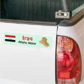 Irak-Flagge + Karte Autoaufkleber (Auf Lkw)