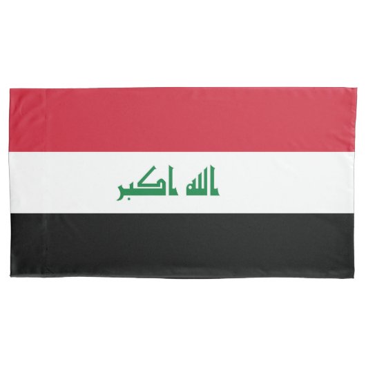 Irak-Flagge Kissenbezug (Vorderseite)