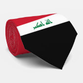 Irak-Flagge Krawatte (Gerollt)