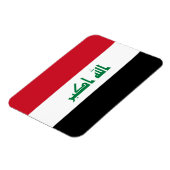 Irak-Flagge Magnet (Linke Seite)