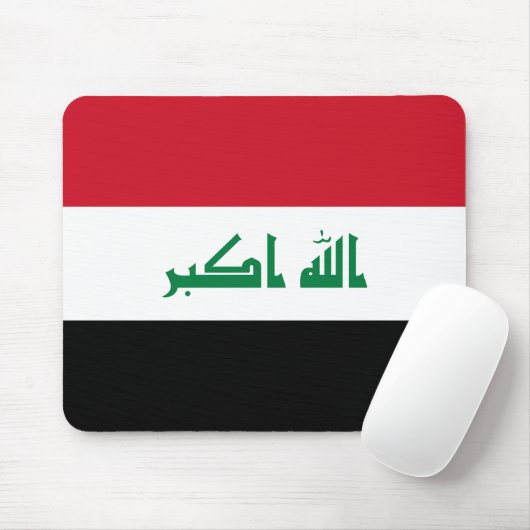 Irak-Flagge Mousepad (Mit Mouse)