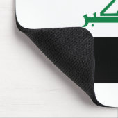 Irak-Flagge Mousepad (Ecke)