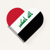 Irak-Flagge Notizblock (Vorderseite)