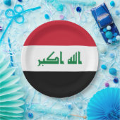 Irak-Flagge Pappteller (Party)