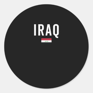 Aufkleber/Sticker Irak Flagge Staat Vorderasien Bundesrepublik