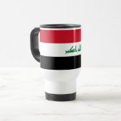 Irak-Flagge Reisebecher (Vorderseite Links)