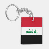 Irak-Flagge Schlüsselanhänger (Vorderseite links)