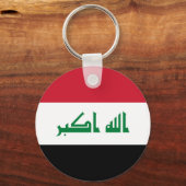 Irak-Flagge Schlüsselanhänger (Rückseite)