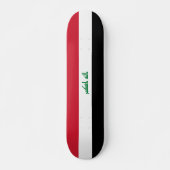 Irak-Flagge Skateboard (Vorne)