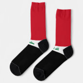 Irak-Flagge Socken (Linkes Detail)