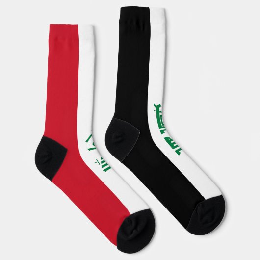 Irak-Flagge Socken (Rechts)