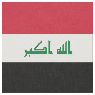 Irak-Flagge Stoff