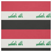 Irak-Flagge Stoff (Muster)
