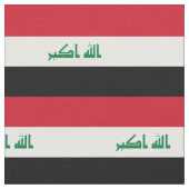 Irak-Flagge Stoff (Nahaufnahme)