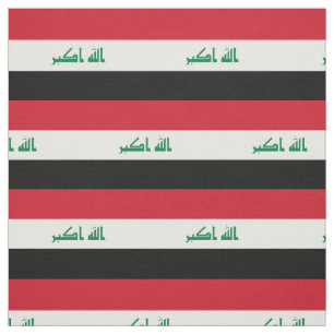 Irak-Flagge Stoff