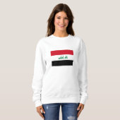 Irak-Flagge Sweatshirt (Vorne ganz)
