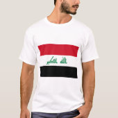 Irak-Flagge T-Shirt (Vorderseite)