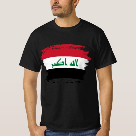 Irak-Flagge T-Shirt (Vorderseite)