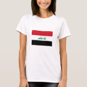 Irak-Flagge T-Shirt (Vorderseite)
