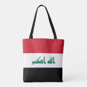 Irak-Flagge Tasche (Rückseite)