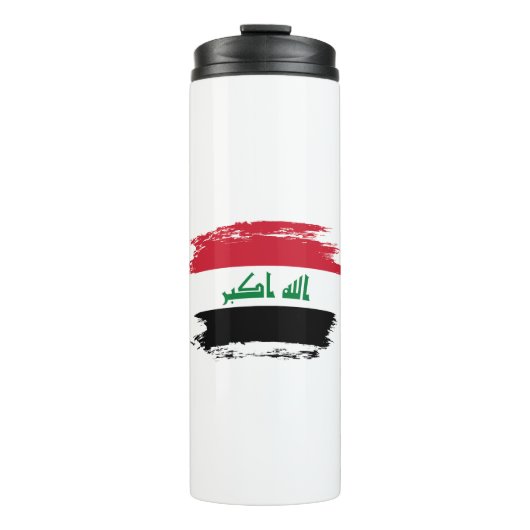 Irak-Flagge Thermosbecher (Vorderseite)