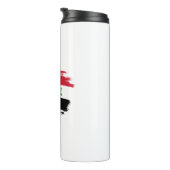 Irak-Flagge Thermosbecher (Nach rechts gedreht)