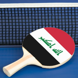 Irak-Flagge Tischtennis Schläger