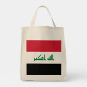 Irak-Flagge Tragetasche (Rückseite)