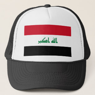 Irak-Flagge Truckerkappe